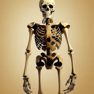 3D Human Skeleton - Science and Medicine