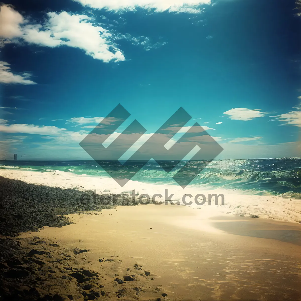 Picture of Sunset Serenity on Tropical Sands
