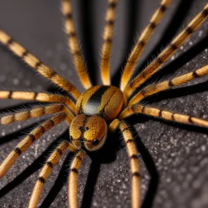 Arachnid Sea: Unique Invertebrate Arthropod Design