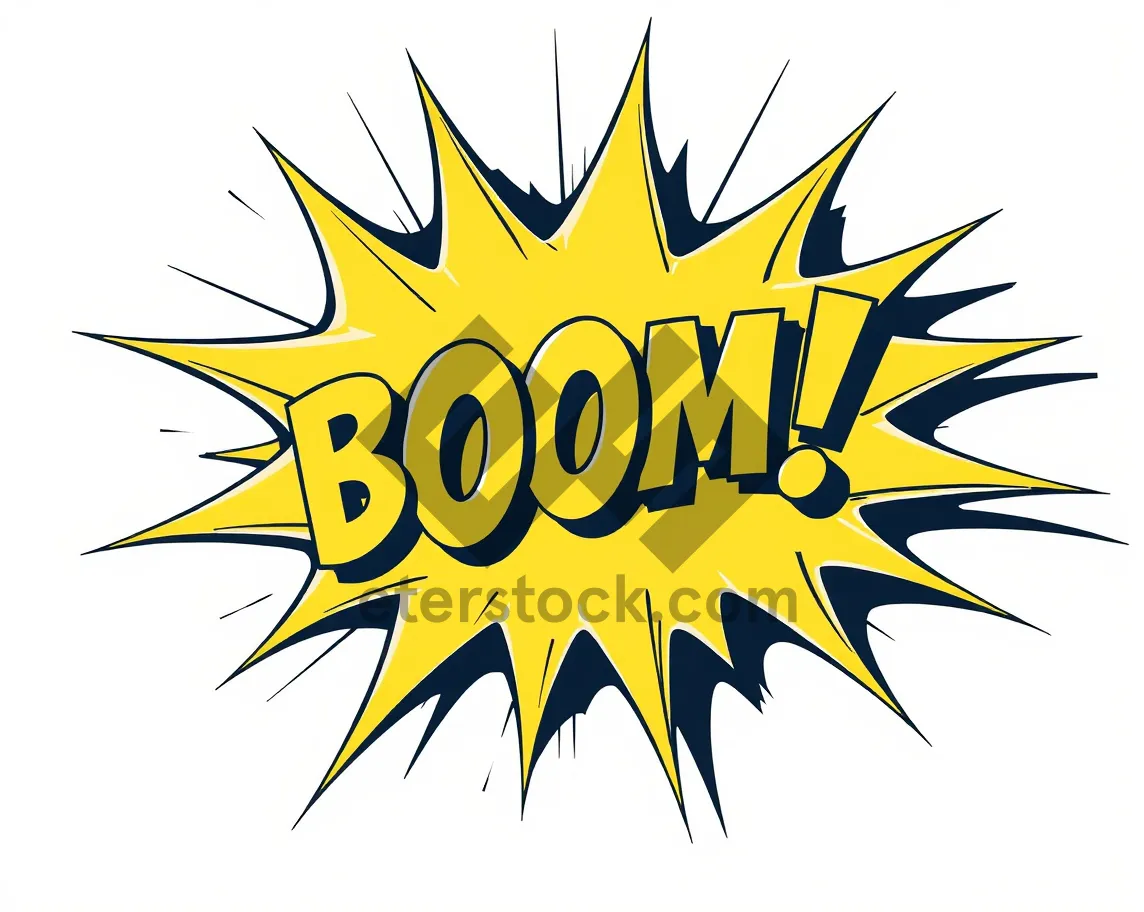 Picture of Lightning Graphic Design Symbol Icon Art Star-Burst