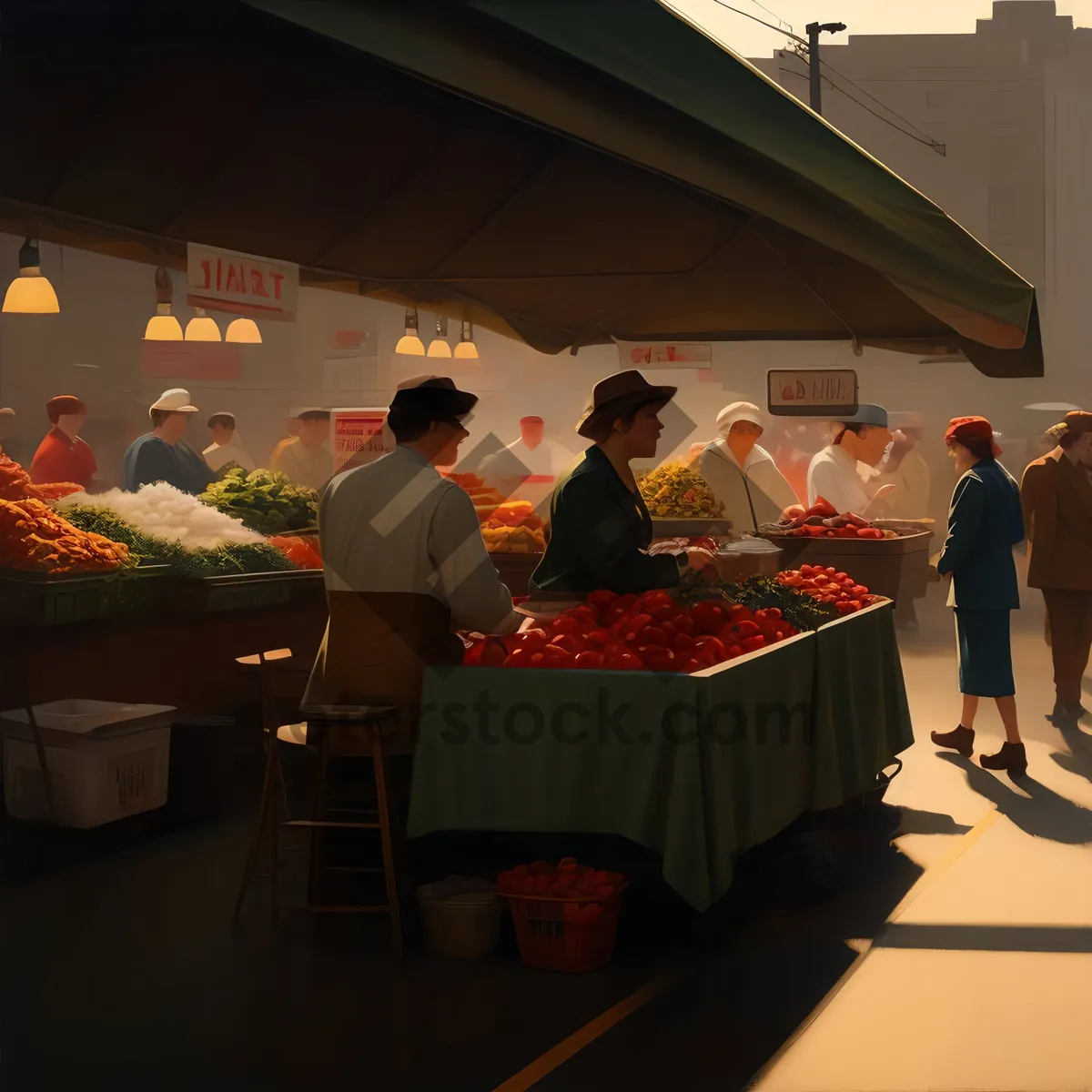 Picture of Happy business team meeting at office desk