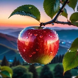 Fresh Red Delicious Apple, Organic and Juicy Fruit