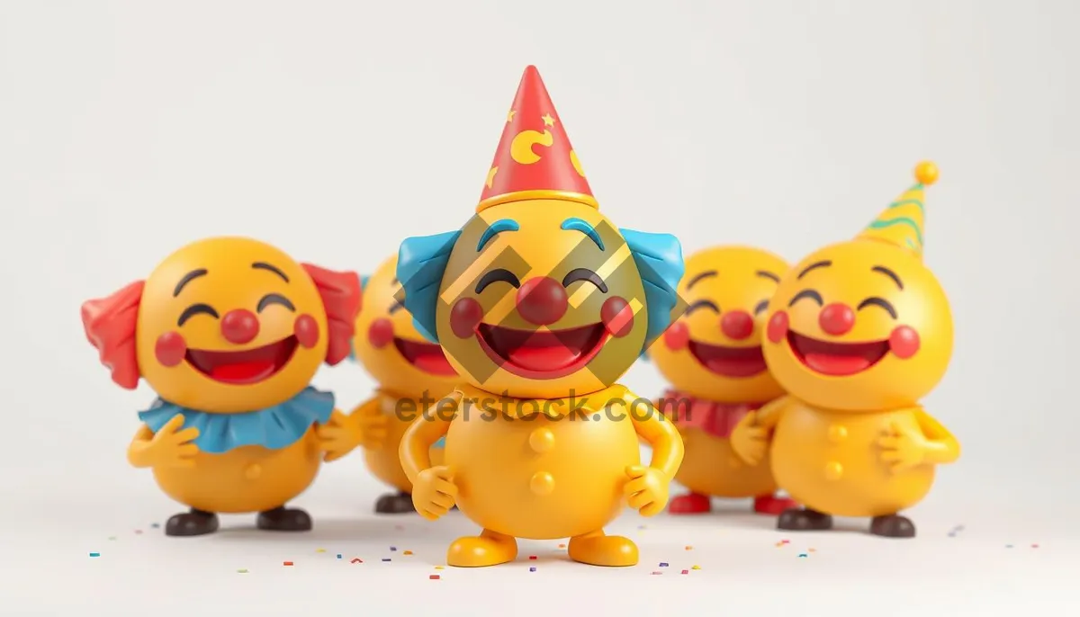 Picture of Cute Happy Animal Toy Pyramid