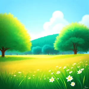 Journey Through Nature's Colorful Meadow