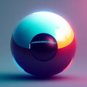Shiny Glass Sphere Icon Button Set