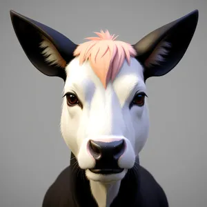 Masked Portrait: Attired Animal with Disguised Face