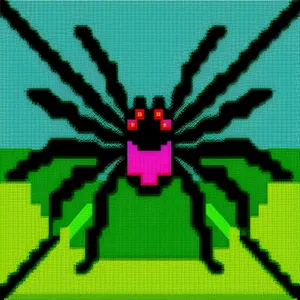 Infectious Arachnid: A Decorative Spider Microorganism