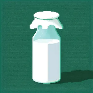 Health Jar: Glass Bottle for Medicinal Liquid