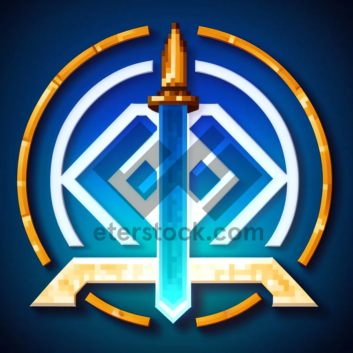 Picture of Baron Symbol: 3D Graphic Heraldry Icon Design