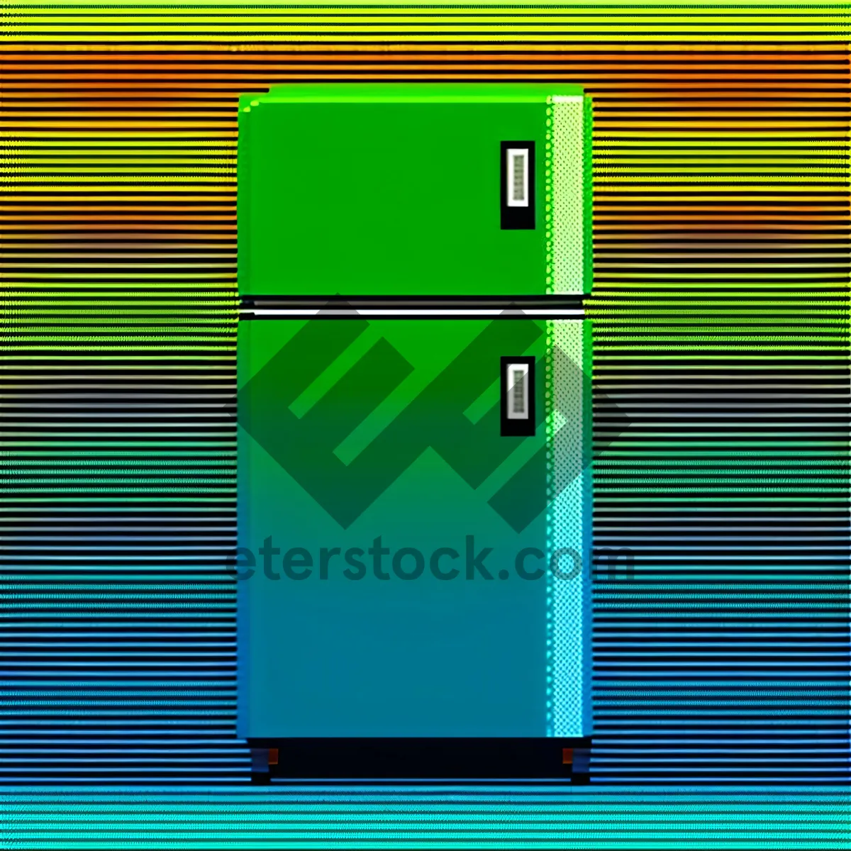 Picture of Colorful Binder Locker Device with Protective Cover