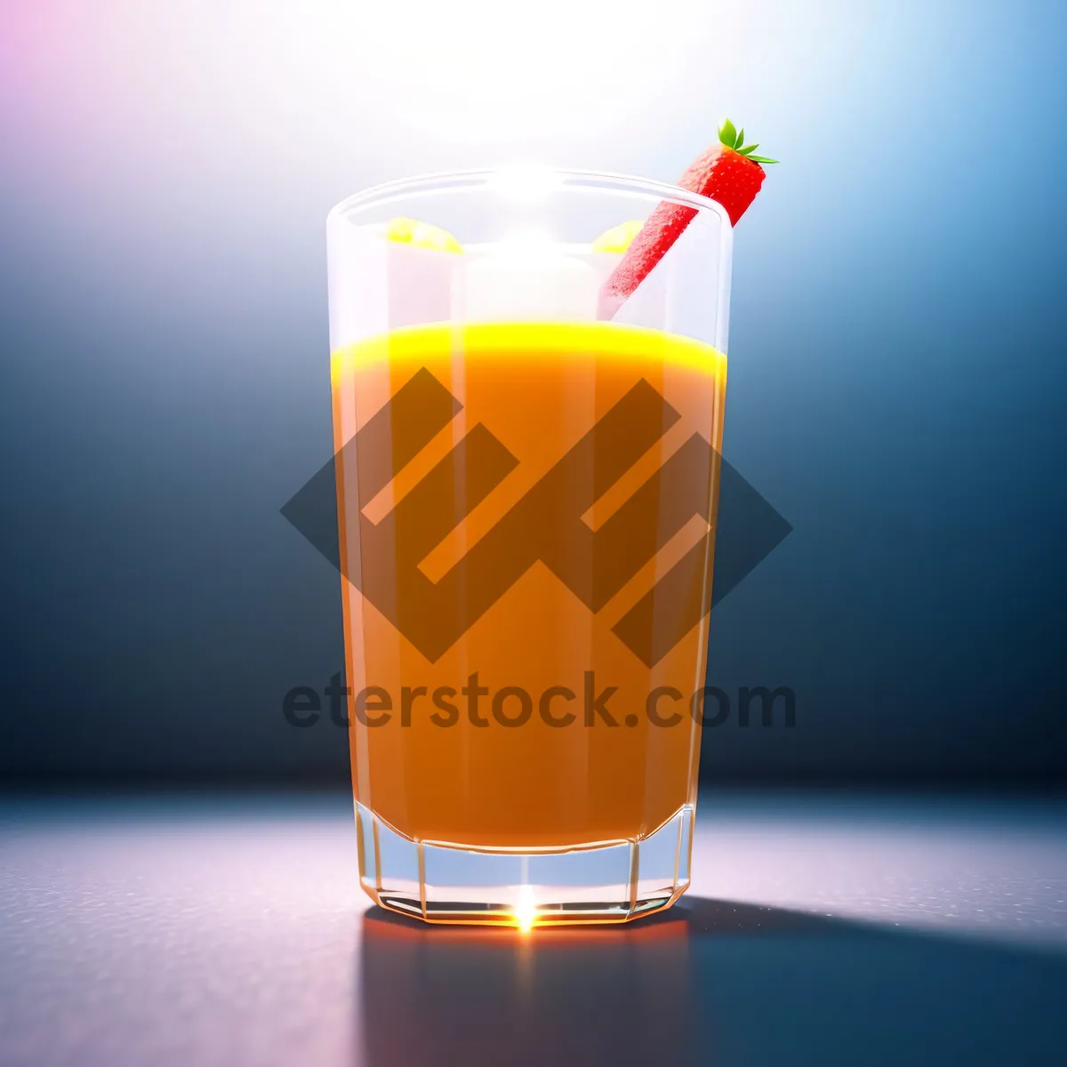 Picture of Refreshing Citrus Fruit Juice in Glass