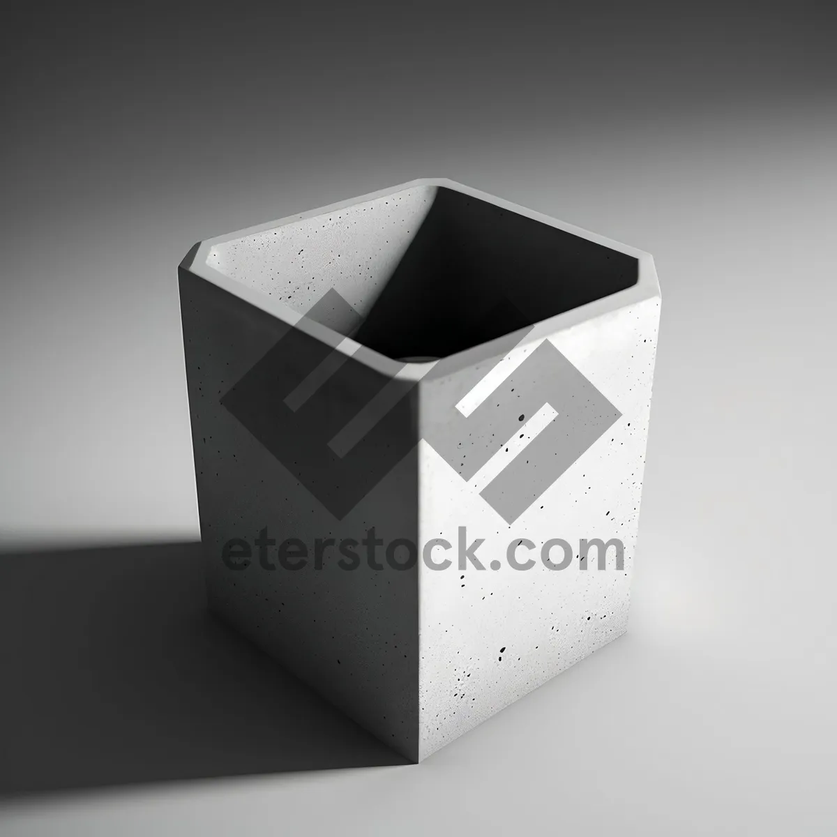 Picture of Open Carton Box - 3D Rendering of Empty Packaging