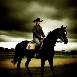 Wild West Horseback Riding Competition