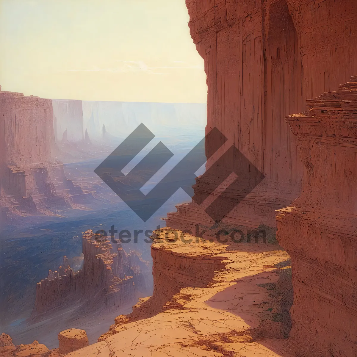 Picture of Grand Canyon Overlook: Majestic Southwest Landscape