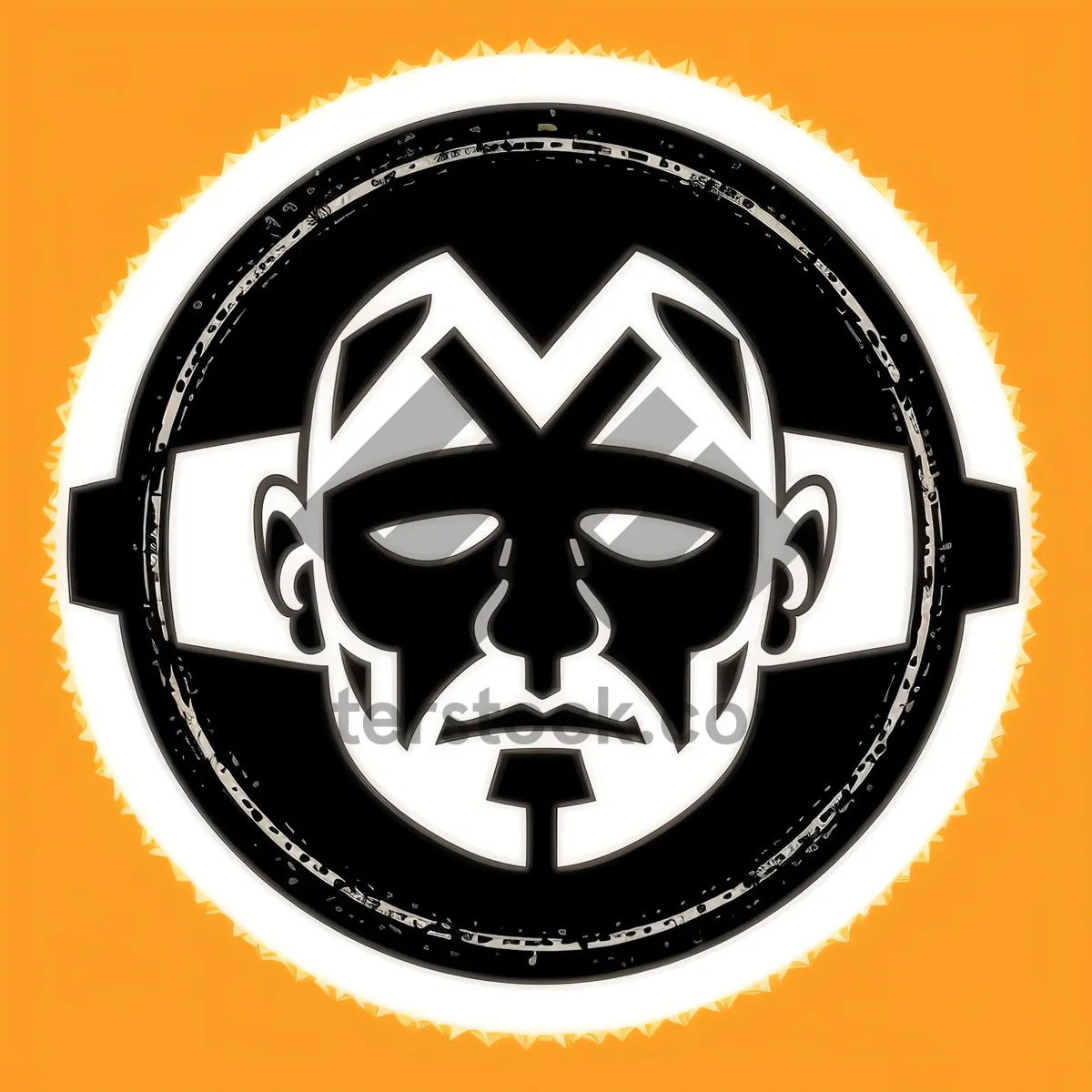 Picture of Pirate Icon: Black Symbol Design