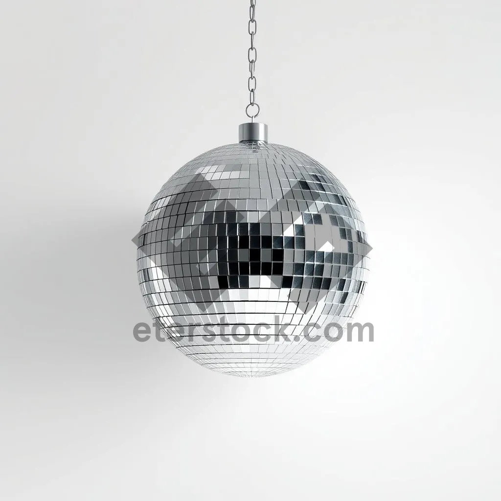 Picture of Glass sphere decoration for festive holiday celebration