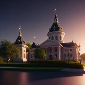 Golden Orthodox Cathedral - Historic Landmark of the City