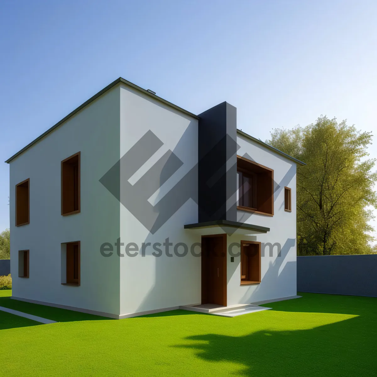 Picture of Modern Corner Villa with Skyline Views