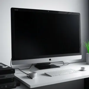 Modern Desktop Computer Display for Office Work