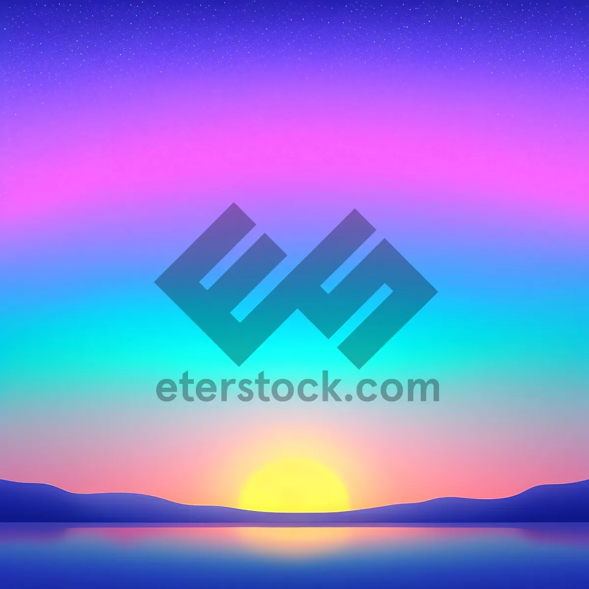 Picture of Vibrant Sky: Captivating Colorful Clouds with Bright Sunlight