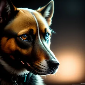 Adorable Corgi Puppy - Brown Purebred Canine Portrait