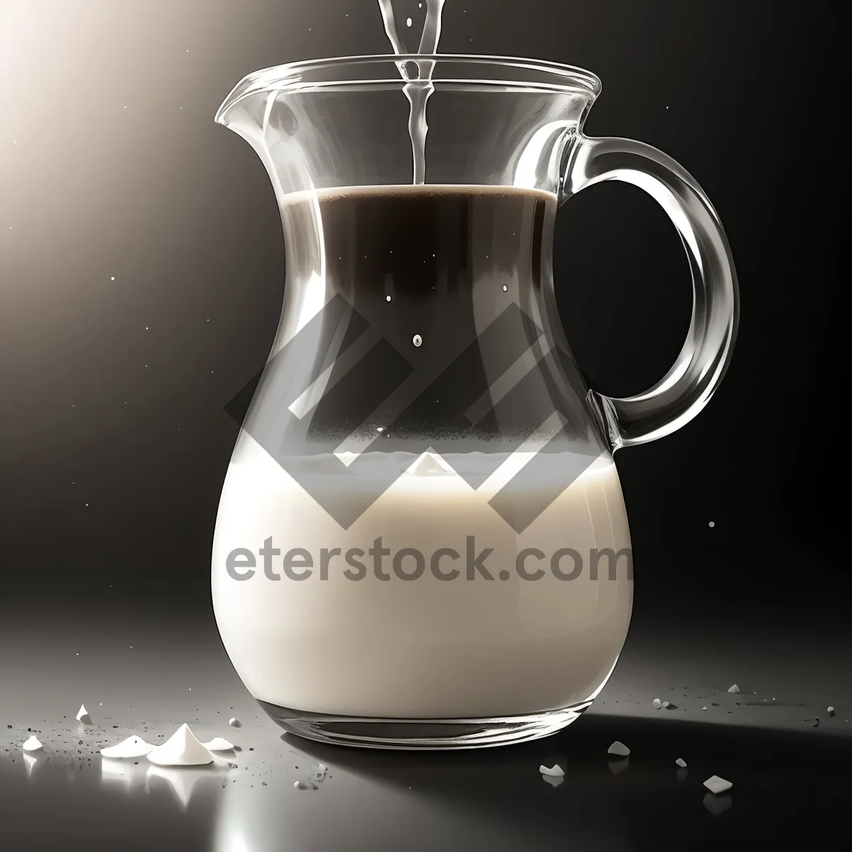 Picture of Hot Beverage in Glass Mug