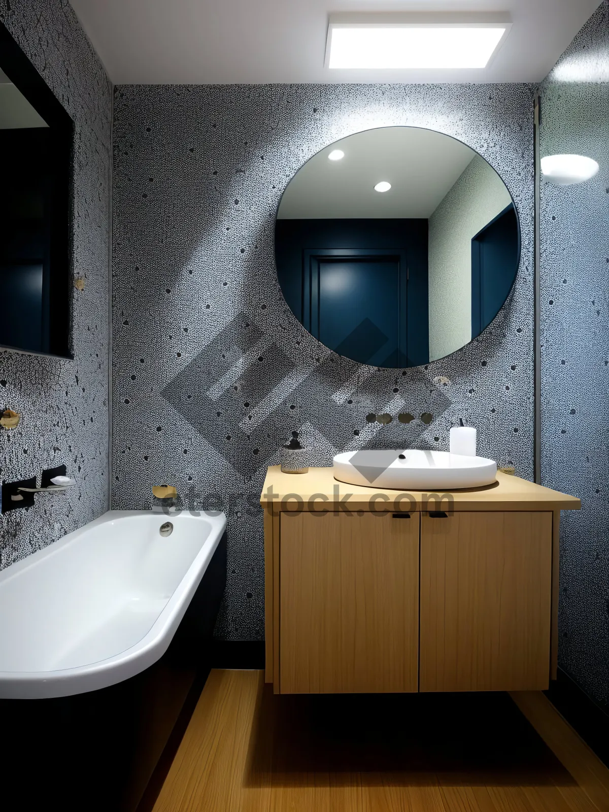 Picture of Modern Luxury Bathroom with Clean Design