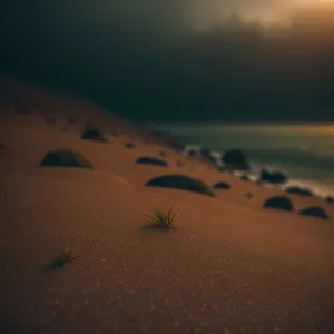 Sand Dune Sunset in Morocco