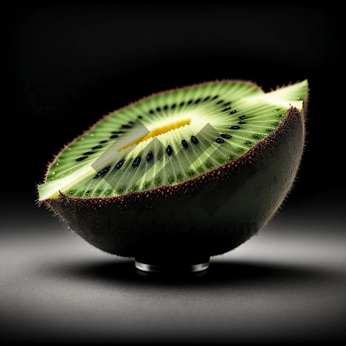 Picture of Juicy Sliced Kiwi - Fresh and Nutritious Tropical Fruit