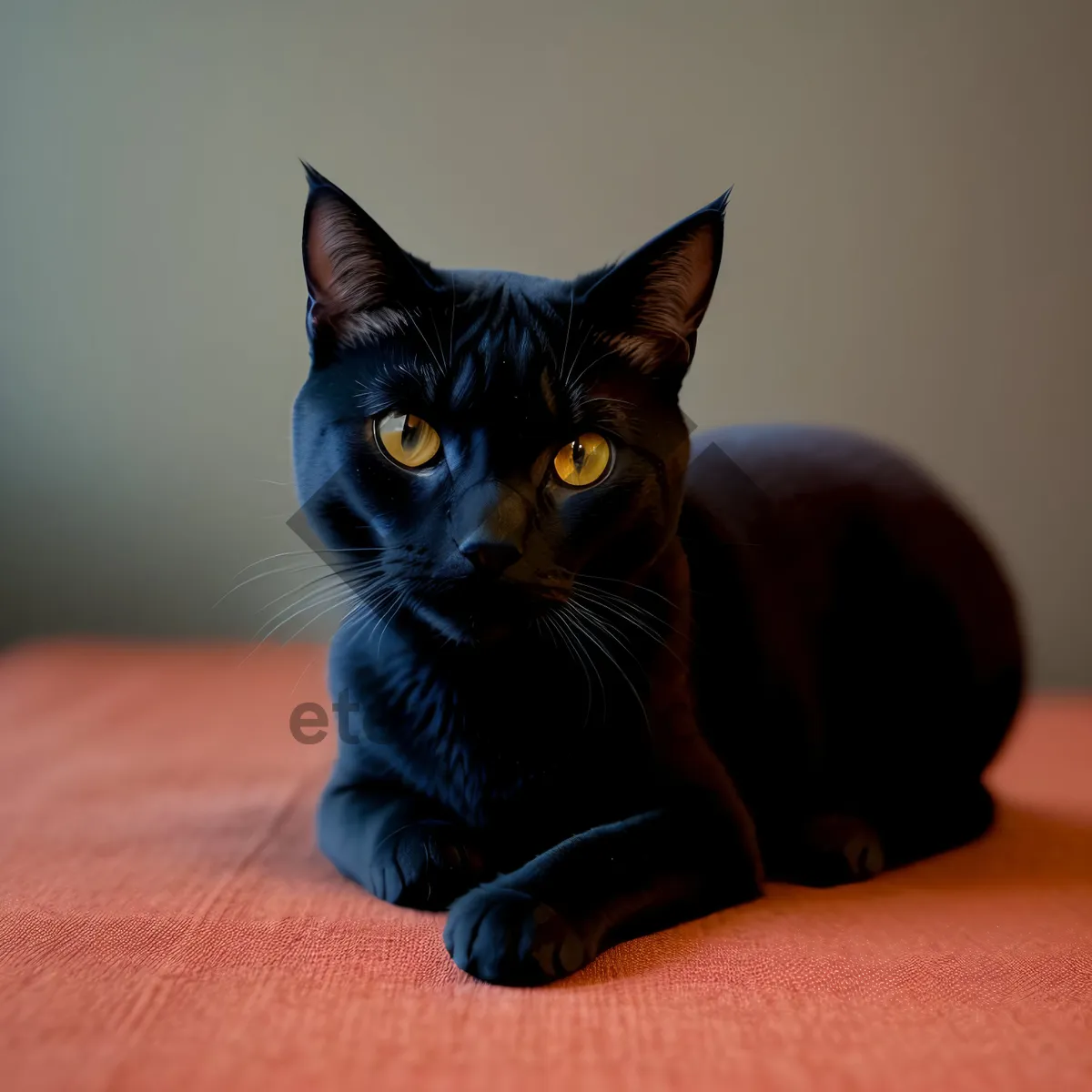 Picture of Adorable Gray Tabby Cat with Whiskers and Curious Eyes