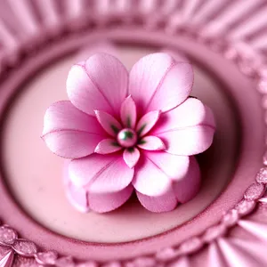 Blissful Blossoms: A fragrant pink floral therapy.