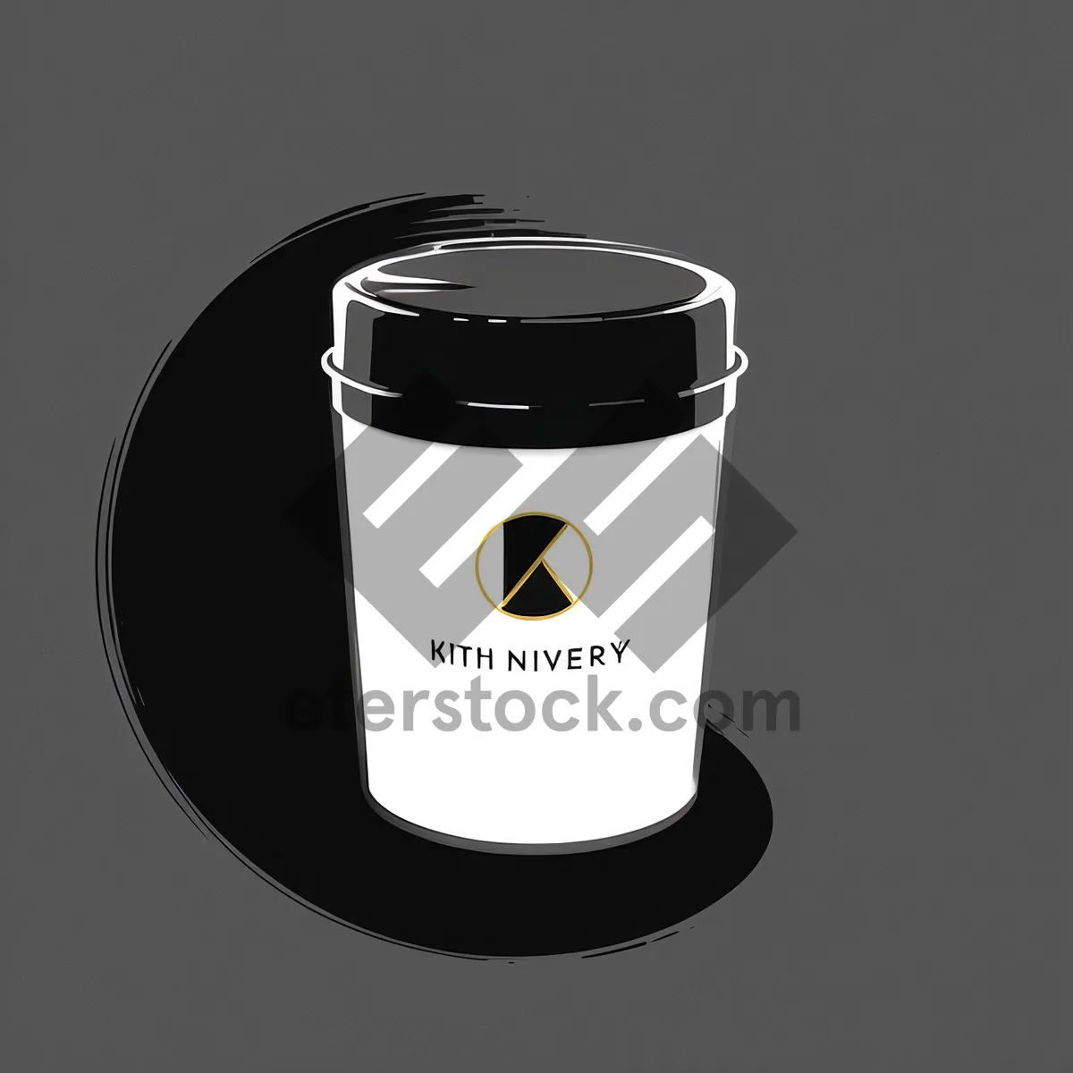Picture of Hot Coffee Mug - Beverage in Glass Container