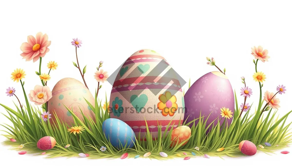 Picture of Bright Egg Icon for Celebration and Holiday Season