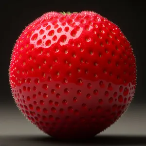 Fresh Strawberry Golf Ball - Juicy Sweet Fruit!