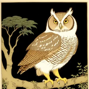 Wildlife Winged Beauties: Owl and Quail