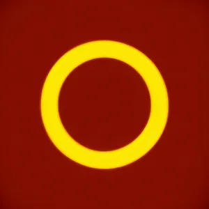 Shiny 3D Orange Button Graphic Design