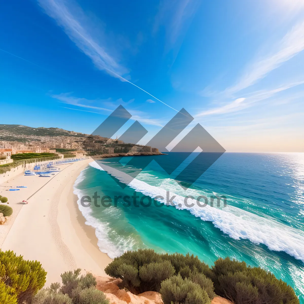 Picture of Idyllic Beachscape Retreat: Sun, Surf, and Serenity