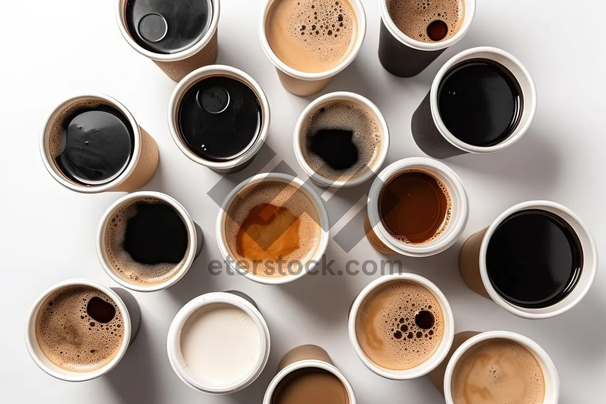 Picture of Black Coffee in Gourmet Espresso Mug