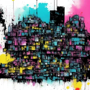 Cityscape Jigsaw Puzzle: Captivating Urban Night Mosaic