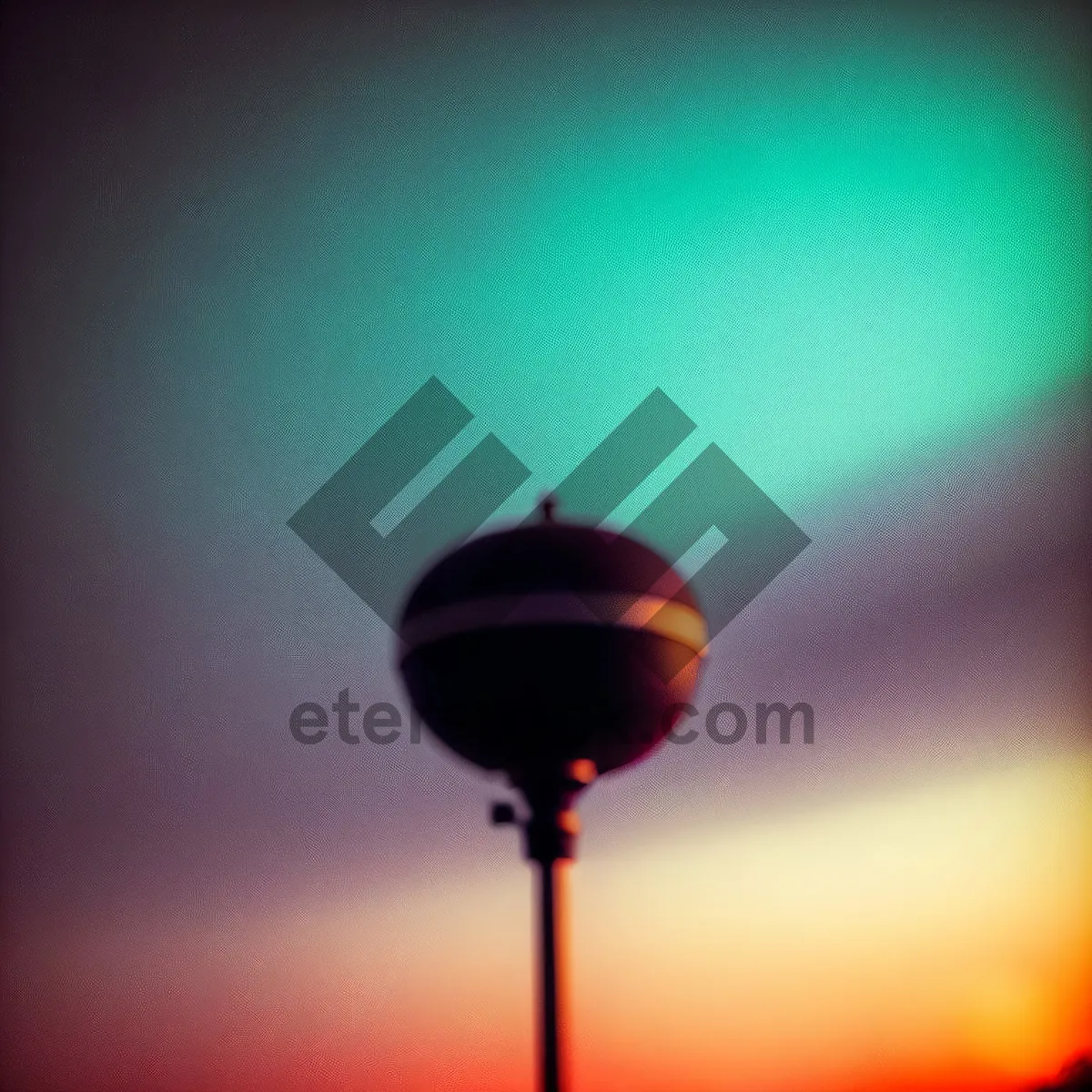 Picture of Sparkling Celebration: Wineglass and Lampshade