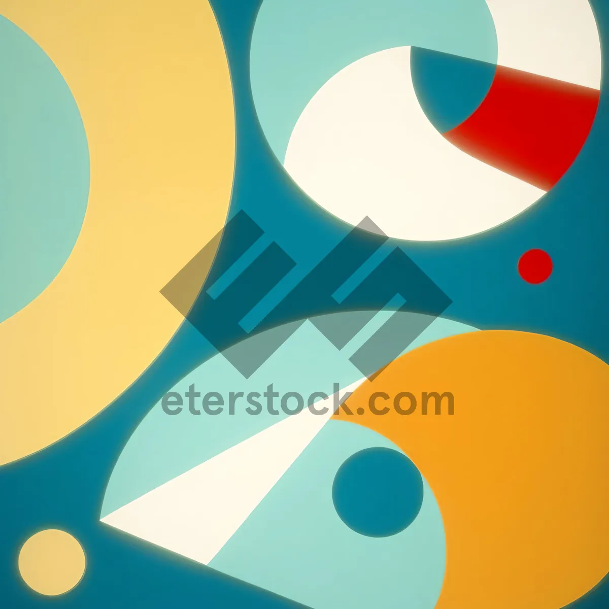 Picture of Shiny Round Buttons Set: Modern, Bright, and Graphic