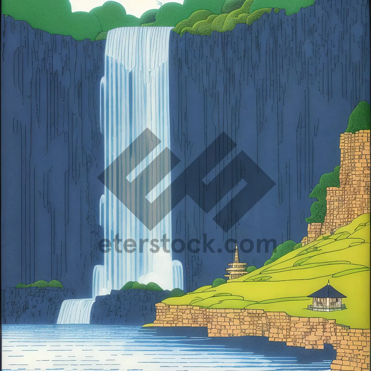 Picture of Serenity by the Sea: A Summer Beach Paradise