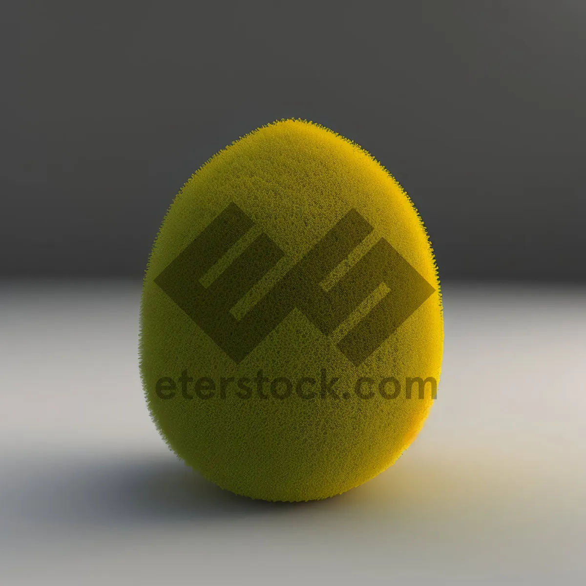 Picture of Fresh Yellow Citrus Fruit and Tennis Ball