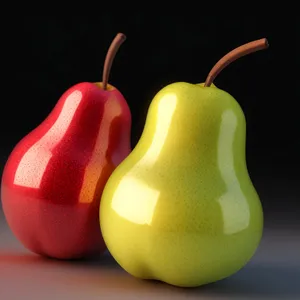 Ripe and Juicy Golden Pear - Deliciously Sweet and Healthy