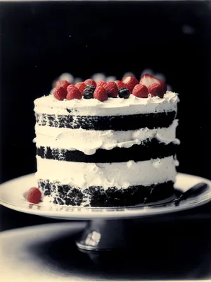 Delicious Strawberry Cream Cake - Gourmet Dessert