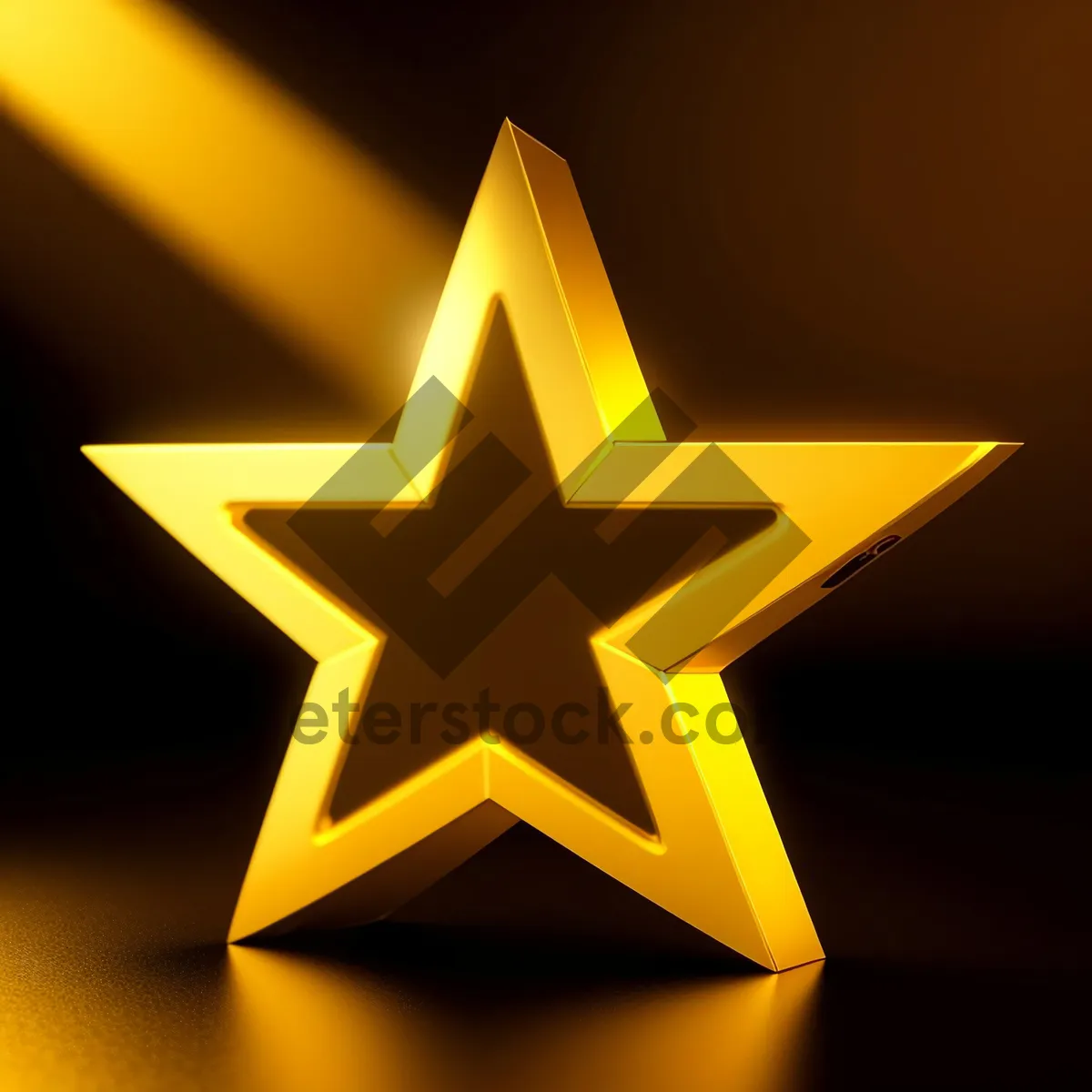 Picture of Electric Star Symbol Graphic Design