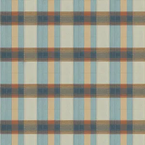 Retro Checkered Textile Pattern for Wallpaper Design