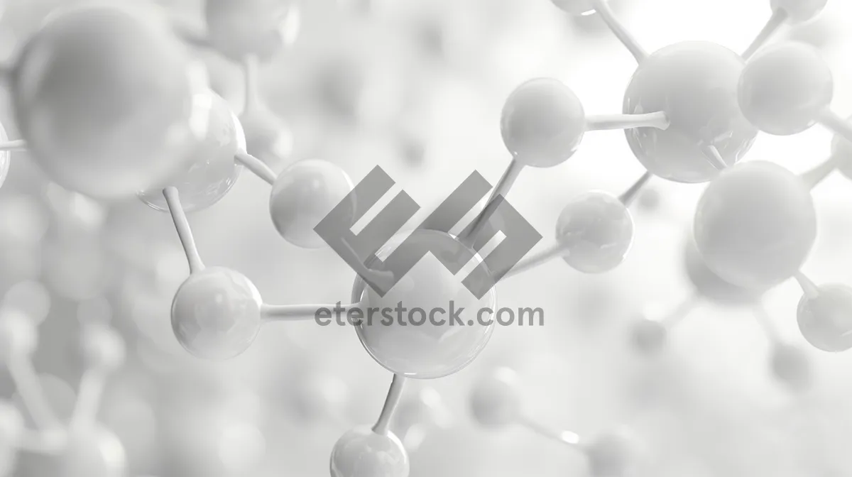 Picture of Business connections in 3D DNA design icon