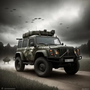 Military Jeep - Powerful Off-Road Vehicle