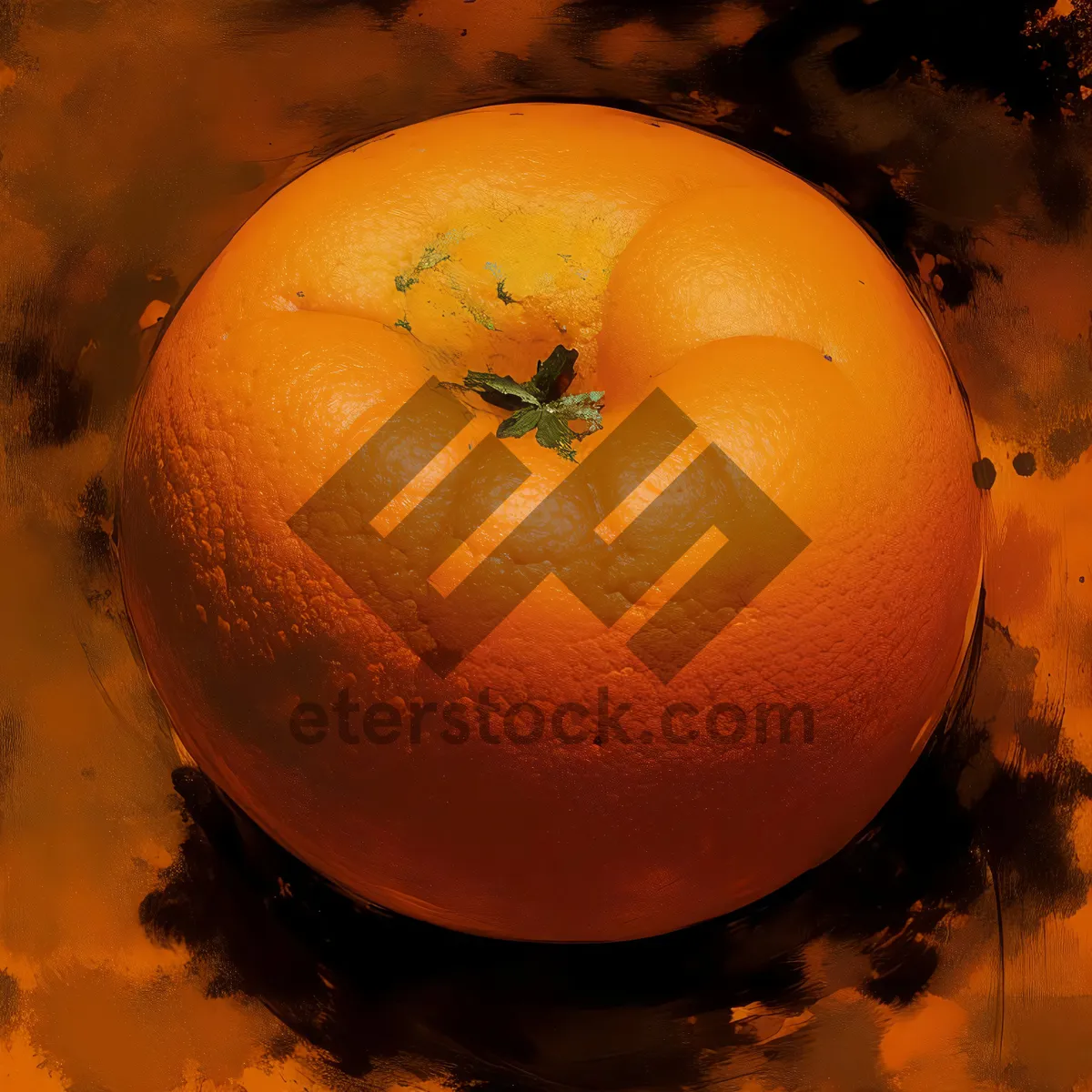 Picture of Fresh Orange Pumpkin for Healthy Eating and Juicy Nutrition
